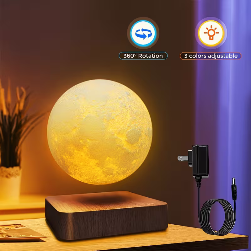 Magnetic Floating Moon Lamp